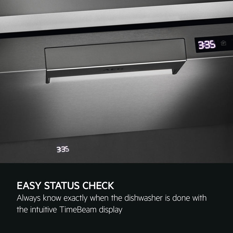 AEG FSE77738P - Black Integrated Dishwasher - 14 Place Settings - A Energy Rated