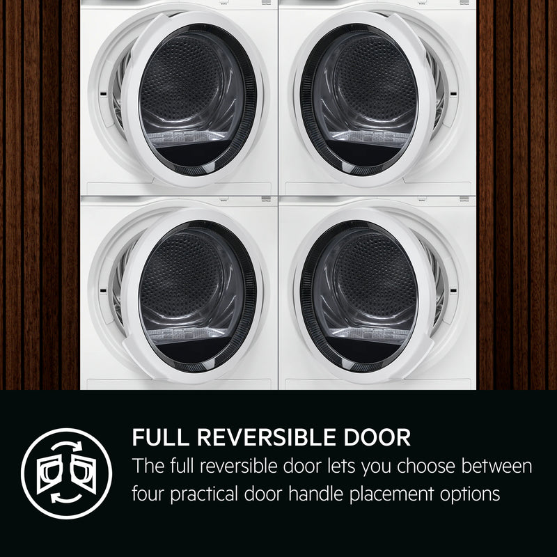 AEG TR718L2B - White 8KG Heat Pump Tumble Dryer - A++ Energy