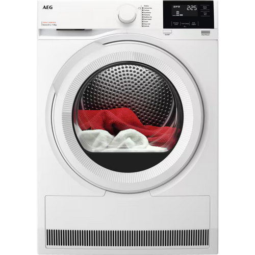 AEG TR718L2B - White 8KG Heat Pump Tumble Dryer - A++ Energy