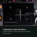 AEG TCH74B01FZ - Black 71cm Venting Hob - A+ Rated