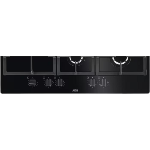 AEG HKB75820NB - Black 5 Zone Gas Hob