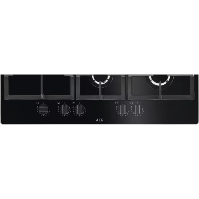 AEG HKB75820NB - Black 5 Zone Gas Hob