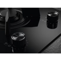 AEG HDB95623NB - Black 5 Zone Dual Fuel Hob