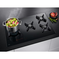 AEG HVB8453IB - Black 80cm Gas Hob - 4 Burners - FlameLight LED