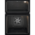 AEG OU5CP40B - Black Built-In Electric Double Oven - 66L + 46L - A Energy