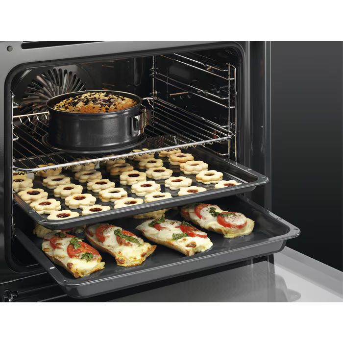AEG BCX23101EM 6000 - Stainless Steel Built In Catalytic Single Oven - 65L - A Energy