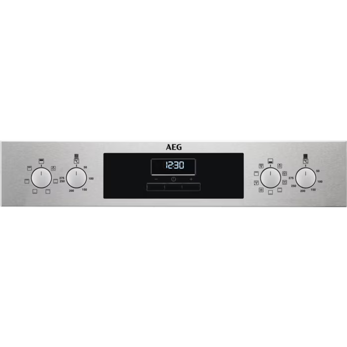 AEG DCB331010M - Stainless steel Built in Electric Double Oven - Catalytic cleaning - A energy
