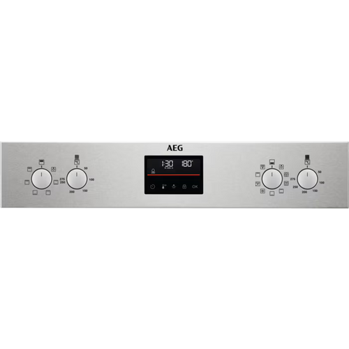 AEG DCB535060M - Stainless steel Built in Electric Double Oven - Catalytic cleaning - A energy