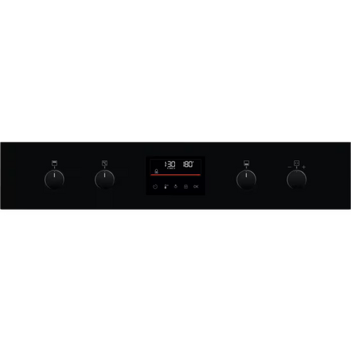 AEG DCB535060B - Black Built in Electric Double Oven - Catalytic cleaning - A energy