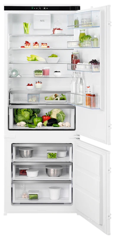 AEG NSC7G751ES - Integrated 70/30 Frost Free Fridge Freezer - E energy