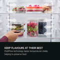AEG RCB632E3MW - White Freestanding 60/40 Frost Free Fridge Freezer - E energy