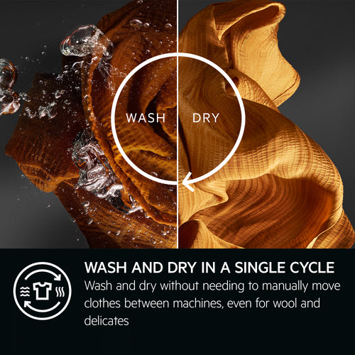 AEG LWR8516O5UD - White 10KG/6KG Washer Dryer - 1600 RPM - D energy