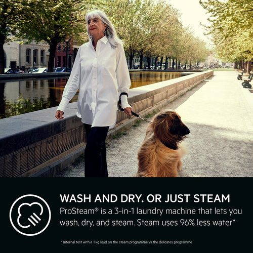 AEG L7WE74634BI - Integrated 7KG/4KG Washer Dryer - 1600 RPM - D energy