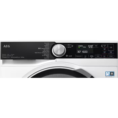 AEG LWR8516O5UD - White 10KG/6KG Washer Dryer - 1600 RPM - D energy