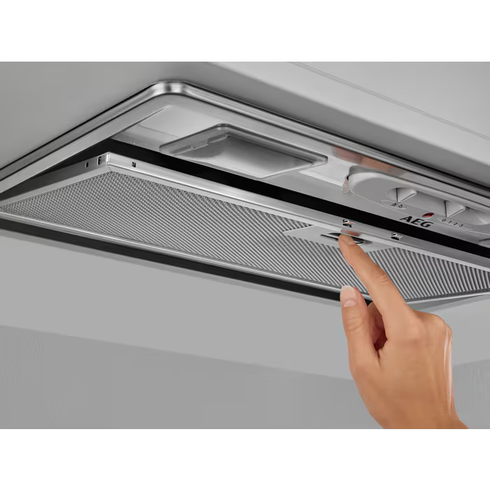 AEG DGX3523S - Grey Canopy Extractor Hood - C energy