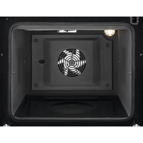 AEG CIX6540ACM - Stainless Steel Induction Electric Double Oven Cooker - 77/39L Capacity - A Energy Rating