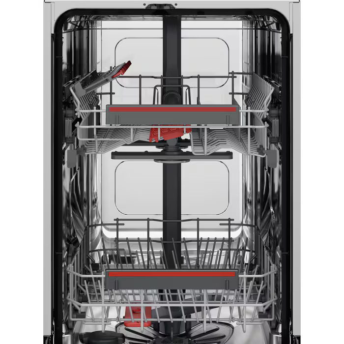 AEG FSB73427Z - Black Slimline Dishwasher - 9 Place Settings - D Energy Rating