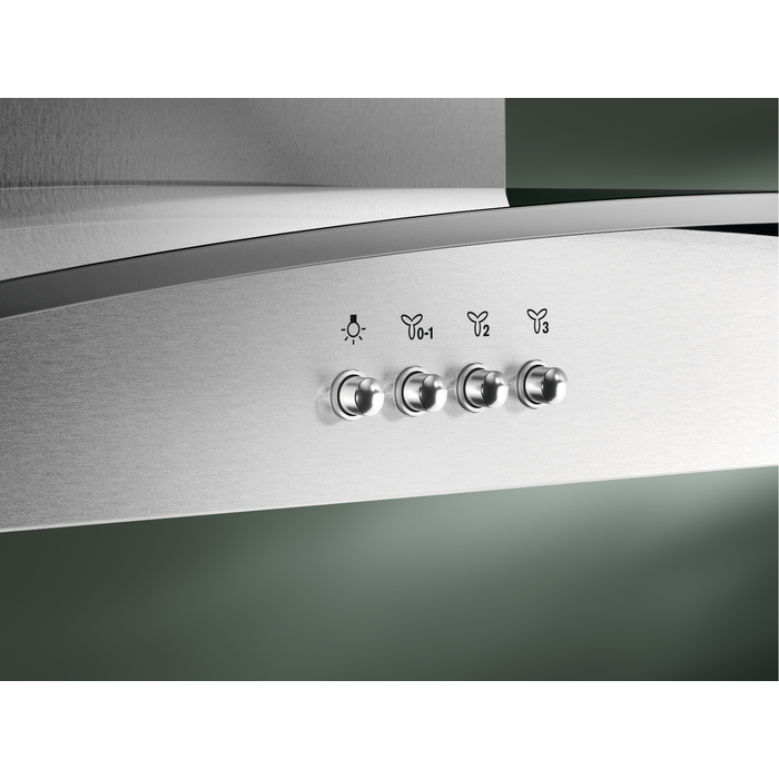Electrolux EFL396A - Stainless Steel Chimney Extractor - 400m³/h - D Energy