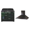Rangemaster CDL110ECRG/C - Racing Green Classic Deluxe Range Cooker - 110cm Ceramic - A Rated