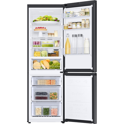 Samsung RB34C600EBN - Black Fridge Freezer - 344L 70/30 - E Rated