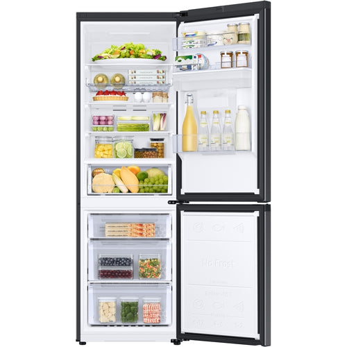 Samsung RB34C632EBN - Black Fridge Freezer - 341L - E Energy