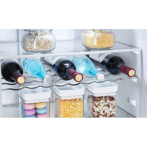 Hisense RB435N4BFE - Black Fridge Freezer - 336L Total No Frost - E Rated