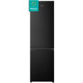 Hisense RB435N4BFE - Black Fridge Freezer - 336L Total No Frost - E Rated