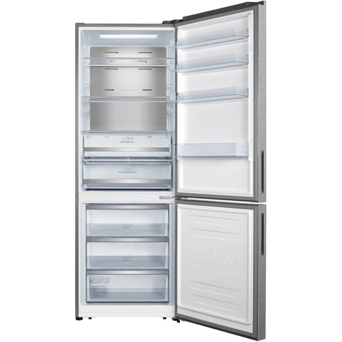 Hisense RB645N4BIE - Stainless Steel Fridge Freezer - 495L Total No Frost - E Rated