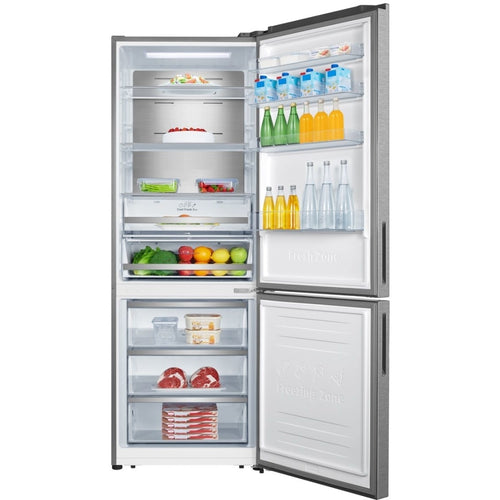 Hisense RB645N4BIE - Stainless Steel Fridge Freezer - 495L Total No Frost - E Rated