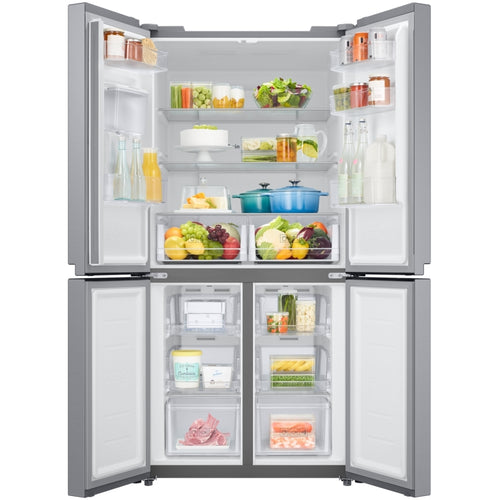 Samsung RF48A401EM9 - Silver American Fridge Freezer - 488L - E Rated