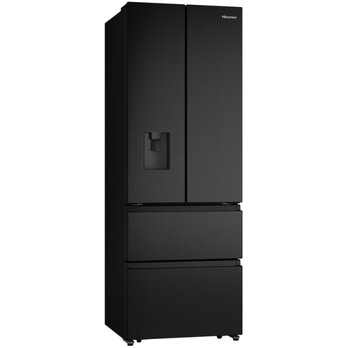 Hisense RF632N4WFE - Black American Fridge Freezer - 485L - E Energy Rating