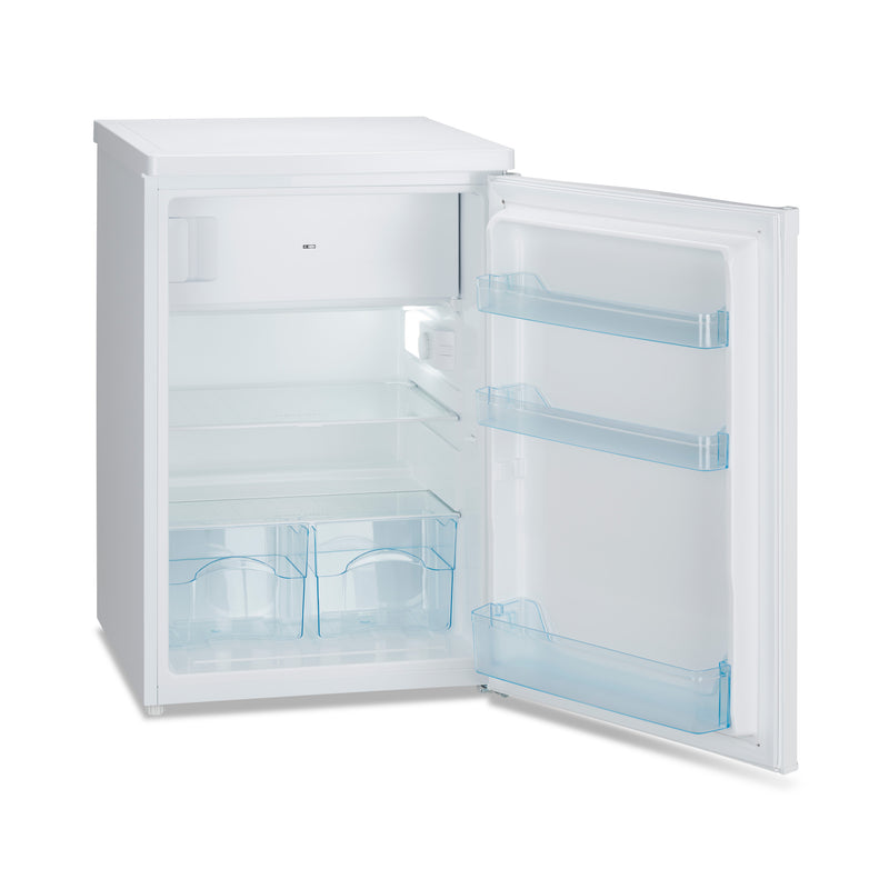 Iceking RHK551EW - White Undercounter Fridge with Icebox - E energy