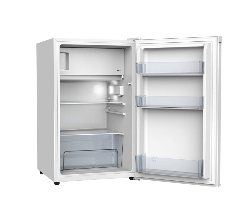 Iceking RK105EW - White Freestanding Fridge with Icebox - E energy