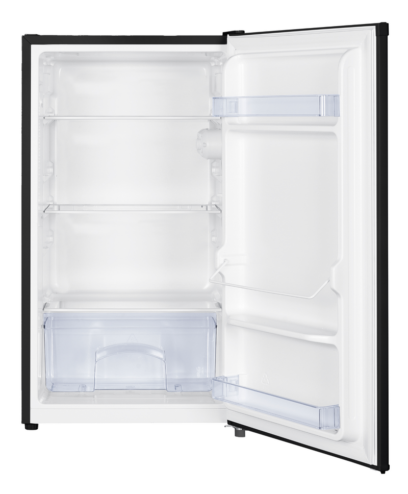 IceKing RL111BK - Black Undercounter Fridge - 88 litres - E energy
