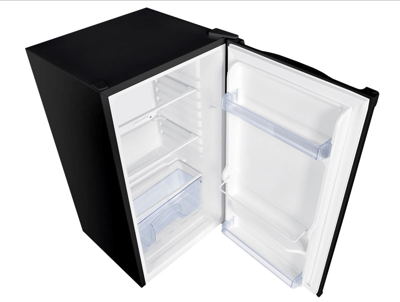 IceKing RL111BK - Black Undercounter Fridge - 88 litres - E energy