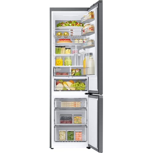 Samsung RL38C776ASR - Silver Fridge Freezer - 387L - A Rated