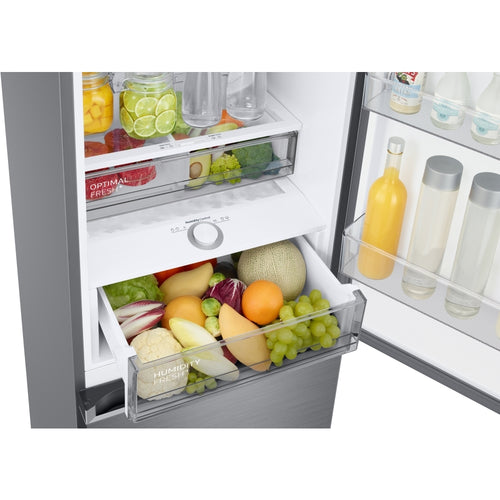 Samsung RL38C776ASR - Silver Fridge Freezer - 387L - A Rated