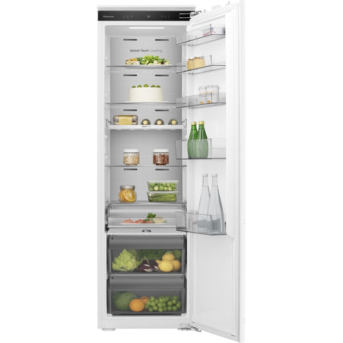 Hisense RL3B303SAWE - White Built-In Larder Fridge - 300L - E Rated