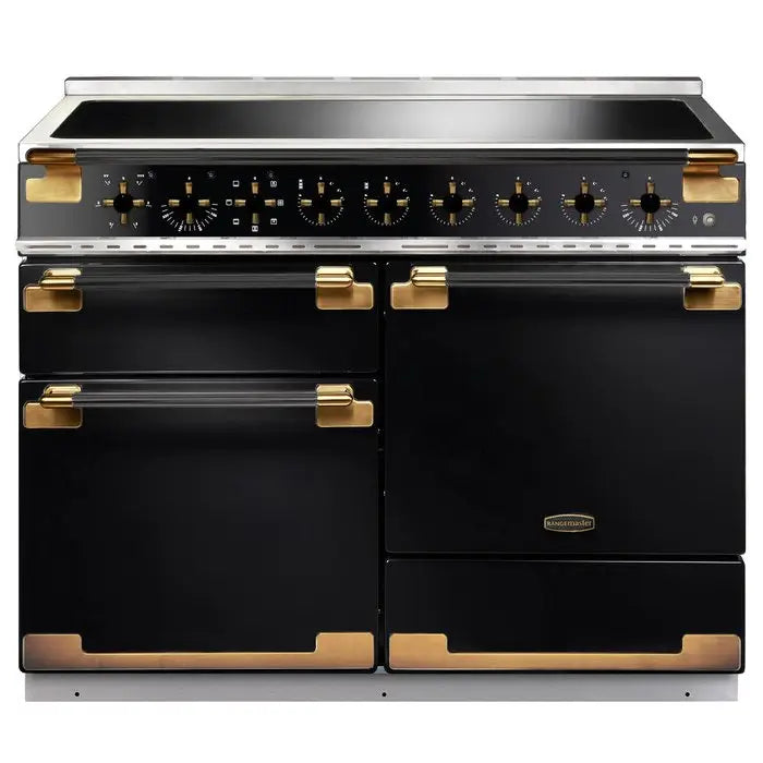 Rangemaster ELS110EIGB/BE - Black Range Cooker - 110cm Induction - 79L Capacity