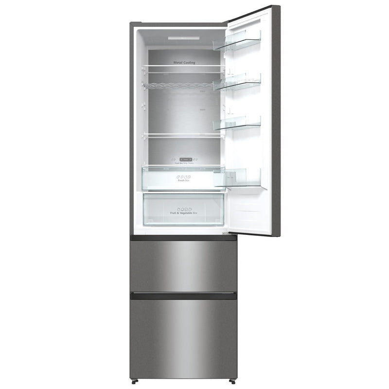 Hisense RM469N4AFEUK - Stainless Steel Freestanding 70/30 Frost Free Fridge Freezer - E Rated