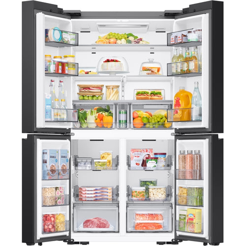 Samsung RM70F67RDREU - Stainless Steel American Fridge Freezer - 669L - D Rated