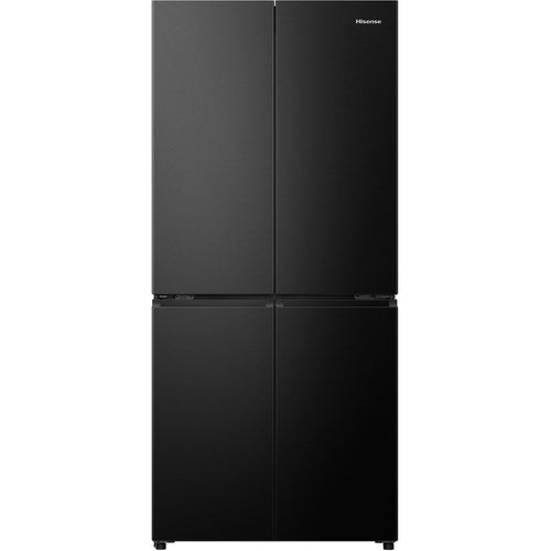 Hisense RQ5P470SAFD - Black/Stainless Steel American Fridge Freezer - 483L - D Energy