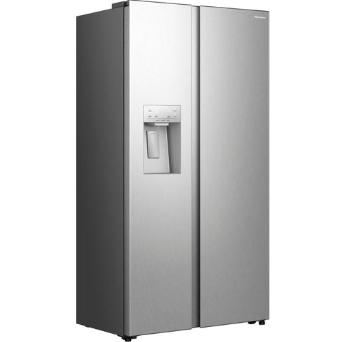 Hisense RS5P528SPIC - Silver American Fridge Freezer - 528 Litres - C Energy