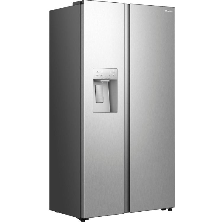 Hisense RS5P528SPIC - Silver American Fridge Freezer - 528 Litres - C Energy