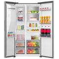 Hisense RS5P528SPIC - Silver American Fridge Freezer - 528 Litres - C Energy