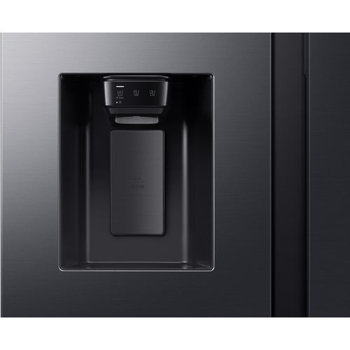 Samsung RS70F64KDFEU - Black American Fridge Freezer - 640L - D Energy