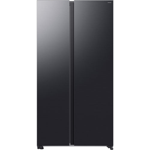 Samsung RS70F68QBFEU - Black American Fridge Freezer - 652L - B Energy