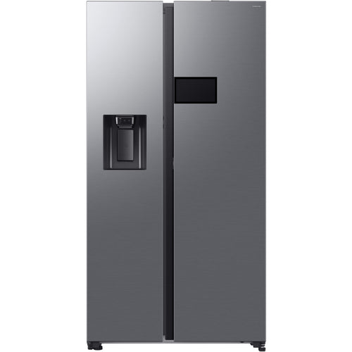 Samsung RS90F64EDTEU - Silver American Fridge Freezer - 621L - D Rated