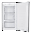 IceKing RZ109BK - Black Undercounter Freezer - 60 Litres - E energy