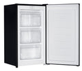 IceKing RZ109BK - Black Undercounter Freezer - 60 Litres - E energy